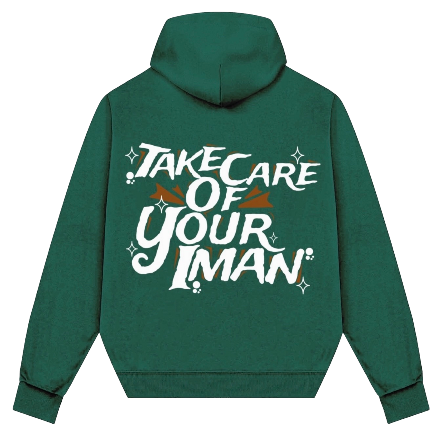 PROTECT IMAN, GREEN HOODIE